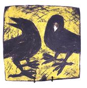 Yellow Crow Plate I