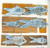 Fish On Wood