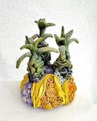 Three Prong Leafy Dome