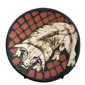 White Bull Red Bowl