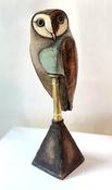 Owl on Candlestick