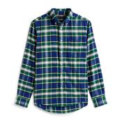 Tommy Hilfiger Hero Flannel Tartan Shirt - Green
