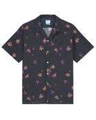 Paul Smith Reg Fit Casual Print SS Shirt - Black image