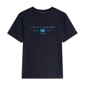 Tommy Hilfiger Brand Love Mono Stack T-Shirt - Navy image