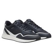 Boss Titanium_Runn_methal Trainers - Dark Blue image