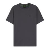 Boss Green Stretch-cotton T-shirt - Grey image