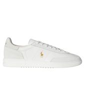 Polo Ralph Lauren Bedford Leather-Suede Trainer - White image