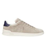Polo Ralph Lauren Heritage Court II Suede Trainer – Off White image