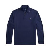 Polo Ralph Lauren Estate-Rib Quarter-Zip Pullover - Navy image