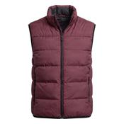 Boss Regular-fit padded gilet with zipped pockets - Pink image