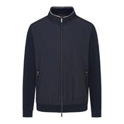 Bugatti Zip Thru Casual Knitted Jkt - Navy image