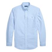 Polo Ralph Lauren Custom Fit Garment-Dyed Oxford Shirt - Blue image