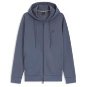 Boss Black C-Spence Hooded Zip Thru Sweat - Blue
