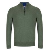Andre Tory 1/4 Zip Knit - Olive image