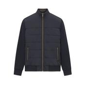 Bugatti Knitted Zip Thru Sweater Jacket - Navy