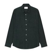 NN07 Deon 5465 Flannel Check Shirt – Indigo image