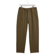 Wax London Kurt Trouser - L30 Organic Cotton Twill - Dark Khaki image
