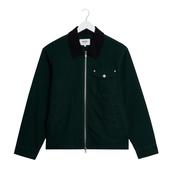 Wax London Mason Jacket Canvas - Green image