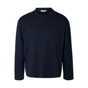Selected Homme TAJ Heavy LS O-Neck T-Shirt - Sky Captain Blue image