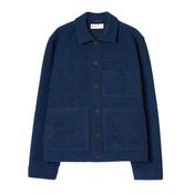 Universal Works Uniform Fleece Jacket - Indigo