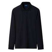 Eton Navy blue Interlock Polo Shirt  - Navy image