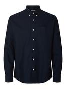Selected Homme Cole Rick-Oxford Shirt LS - Navy image
