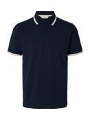 Selected Homme Slim Atlas Sport SS Polo - Navy image