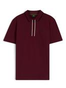 BOSS Green Philix Slim Fit Stretch-Cotton Polo – Dark Red