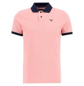 Barbour Lynmouth Tipped Tailored Fit Polo Shirt - Mineral Pink image