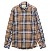 Barbour Edgar Tailored Long-Sleeved Shirt - Brown image