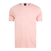 Boss Black Thompson Mercerised Cotton T-Shirt - Pink image
