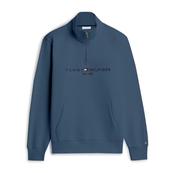 Tommy Hilfiger Logo Mockneck Sweat - Blue image
