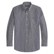 Polo Ralph Lauren Slim Fit Striped stretch Poplin Shirt - Navy image