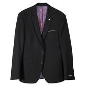 Remus Uomo Tapered Fit Stretch Mix and Match Suit Jacket - Black (Piece 1)