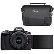 Pre-Owned Canon Eos R50 Mirrorless Camera &amp; 18-45mm IS STM lens &amp; Lowepro Adventura SH III Camera Bag image
