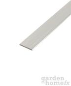 Aluminium Flat Solid Bar Profiles - 1m