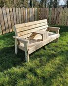 Two Seater Love Bench image