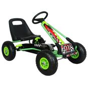 Swift Rubber Wheel Go Kart (Green)
