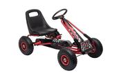 Swift Rubber Wheel Go Kart (Red)
