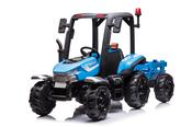 AgriTrac 24V Electric Ride On Tractor with Trailer Blue