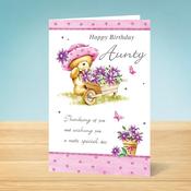 Aunt Birthday Card image