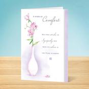 Sympathy Card  A Word of Comfort image