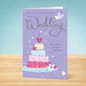 Wedding Card <br /> Wedding Cake image