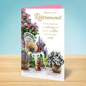 Retirement Card <br /> Enjoy your Retirement, Garden image