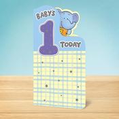 Birthday Card  Baby's 1st Birthday image