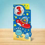 3rd Birthday Card image