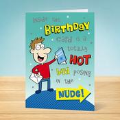 Birthday Card <br /> Hot Bird image