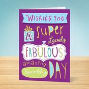 Birthday Card <br /> Super Fabulous image