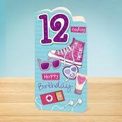 Birthday Card <br /> 12th Birthday Trendy image