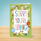 Sorry You're Leaving Card <br /> Goodbye Characters image